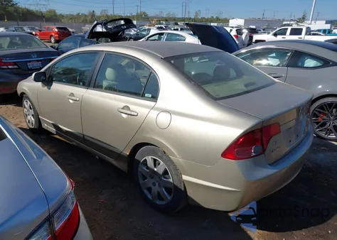 2007 Honda Civic Lx из США, поврежденный, VIN 1HGFA16567L097070